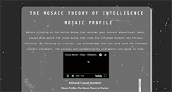Desktop Screenshot of mosaicprofile.com