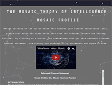 Tablet Screenshot of mosaicprofile.com